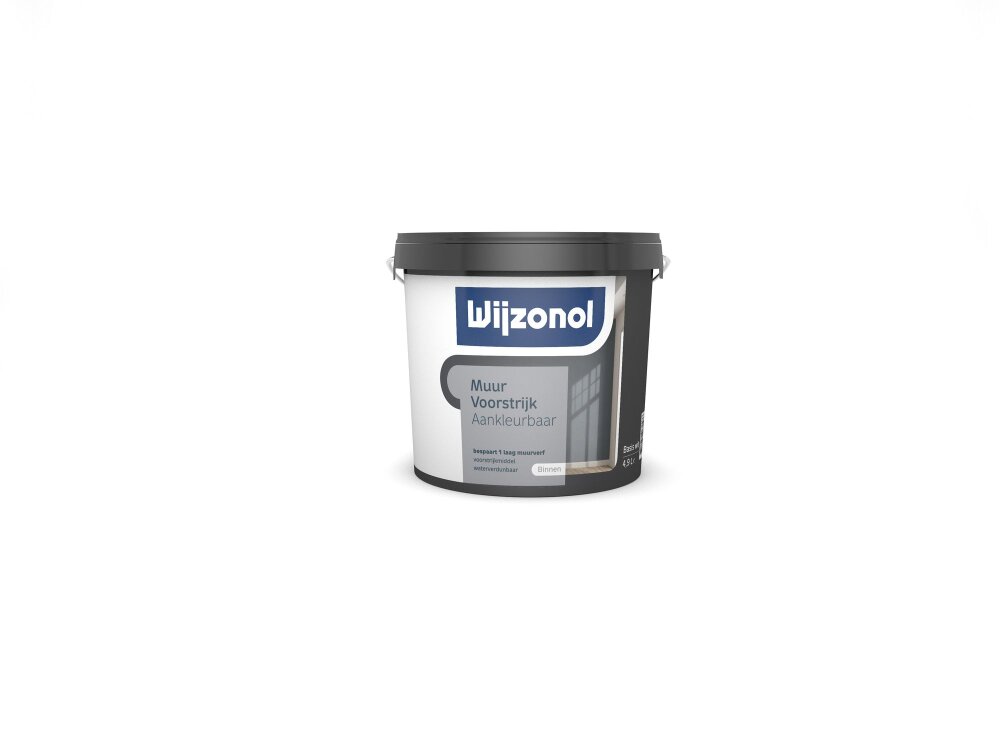 MUURVOORSTRIJK AANKLEURBAAR BASIS WIT 2,37LTR