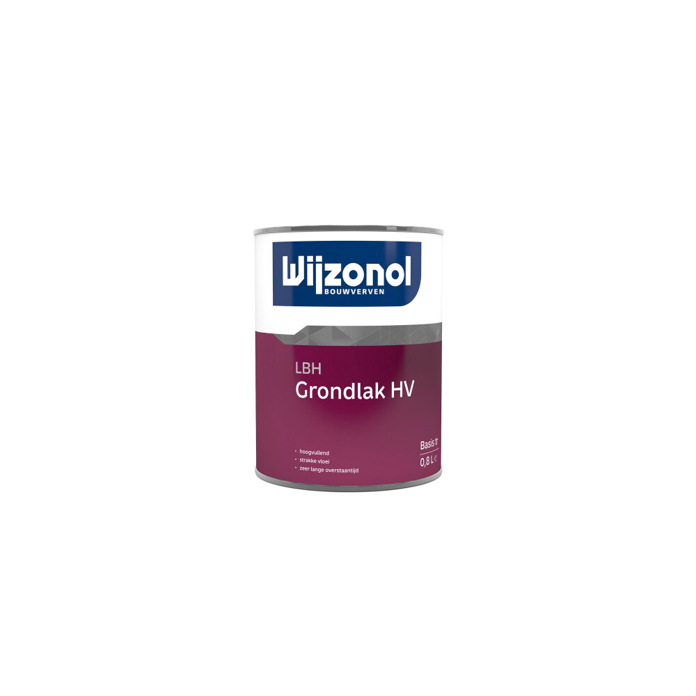 LBH GRONDLAK HV BASIS WIT 0,5 LITER