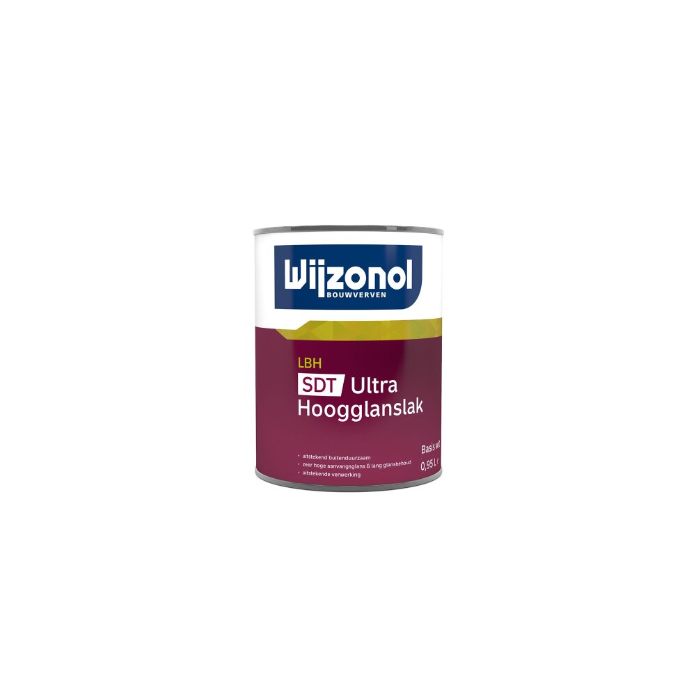 LBH SDT 2,5 LTR BASIS WIT HOOGGLANS