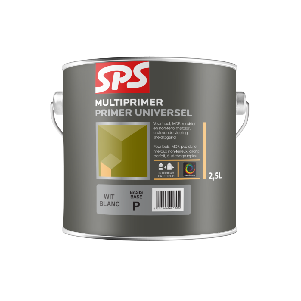 MULTIPRIMER WIT 2,5 LTR