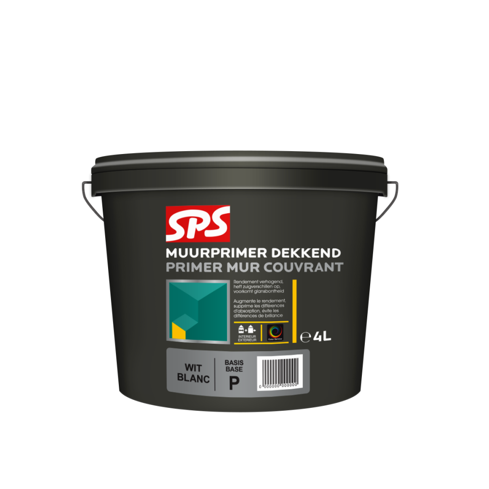 MUURPRIMER WIT 4 LTR DEKKEND