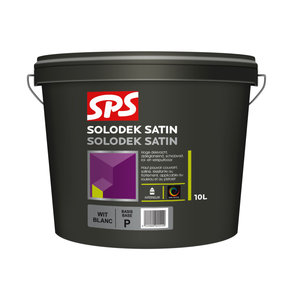 SOLODEK SATIN 10 LTR WIT