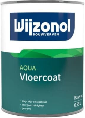 WIJZO AQUA VLOERCOAT 0,95L BASIS WIT