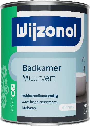 BADKAMERMUURVERF BS WIT 0.98L