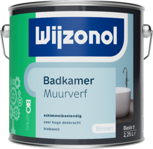 BADKAMERMUURVERF BS WIT 2.45L