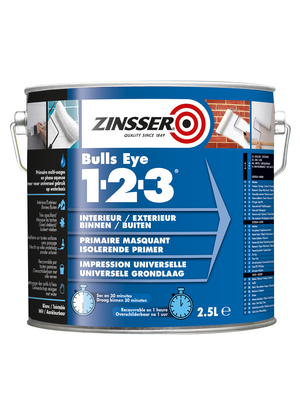 BULLS EYE 1-2-3 1 LTR WIT