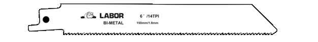 HCS RECIPROZAAGBLAD METAAL S922BF (5ST)