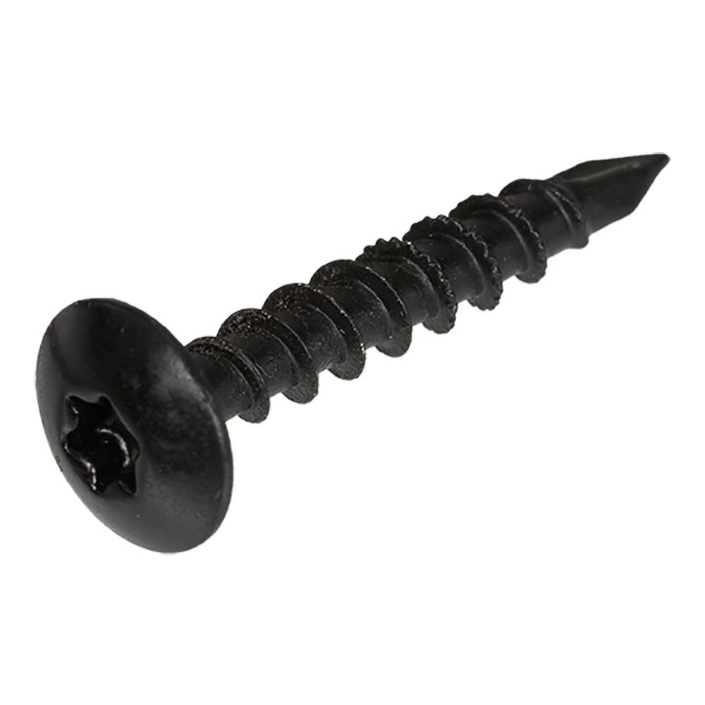 TUINBESLAGSCHROEF AR-COAT 6X40 OVK ZWART