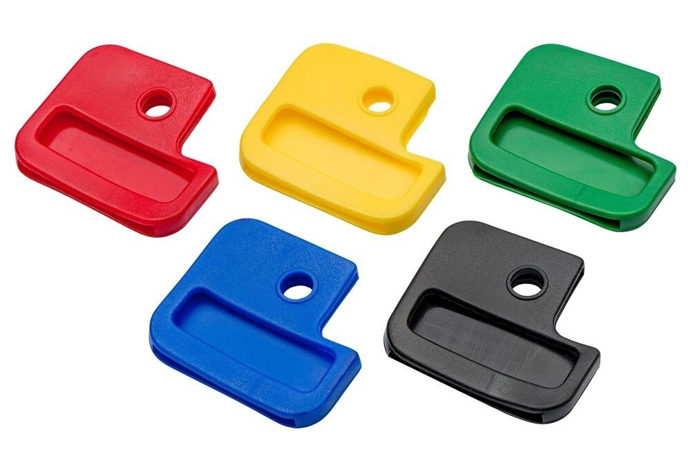 HOMEFIX SLEUTELKAP DIV KLEUREN VIERK(5)