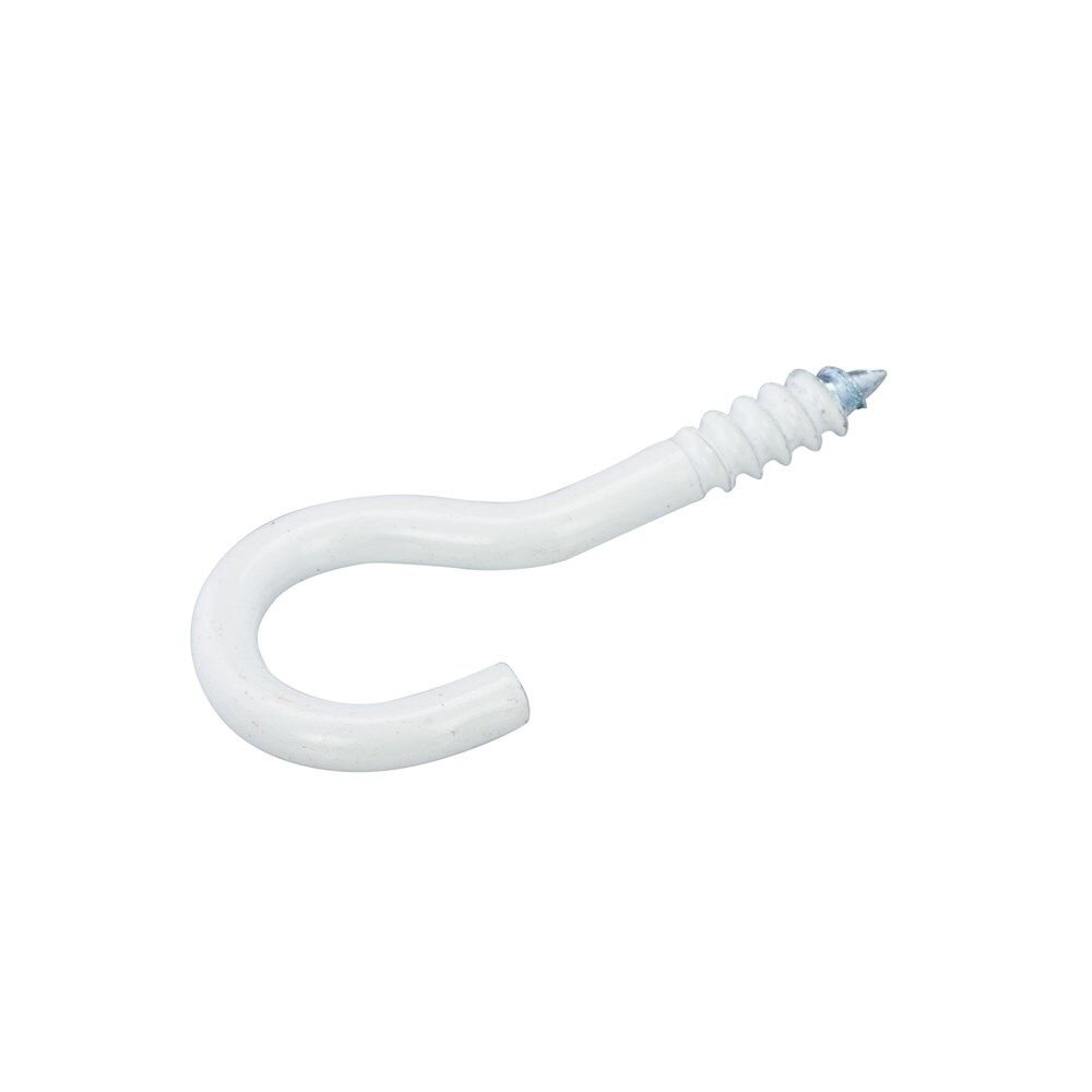 HOMEFIX SCHROEFHAAK WIT 30MM (5)
