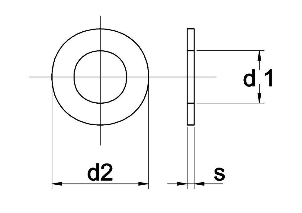 SLUITRING DIN 125A RVS A2 M24