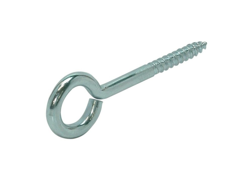SCHROEFOOG MESS. HOUTDRAAD 4.8 25 X 12MM