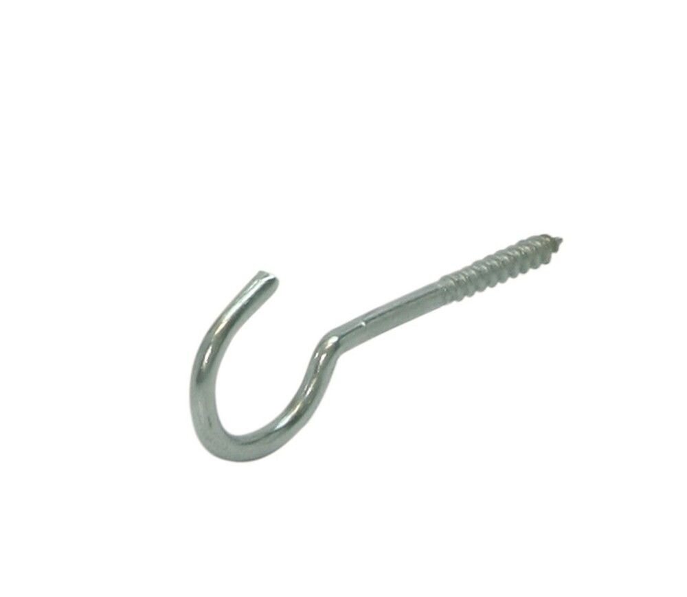 SCHROEFHAAK MESSING HOUTDRAAD 2.15 20 X 7MM