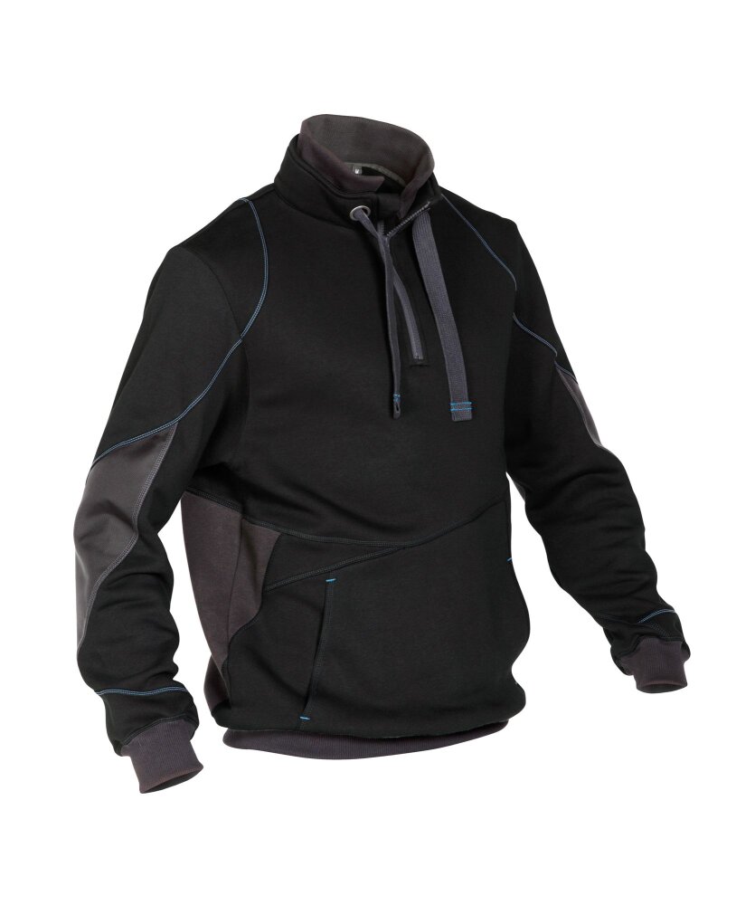SWEATER STELLAR COPES80 (290 gr) ZWART/ANTRACIETGRIJS M