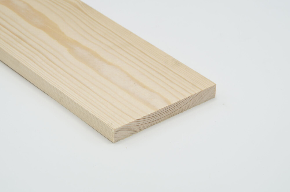 VUREN PLANK 18MM X145MM GESCHAAFD