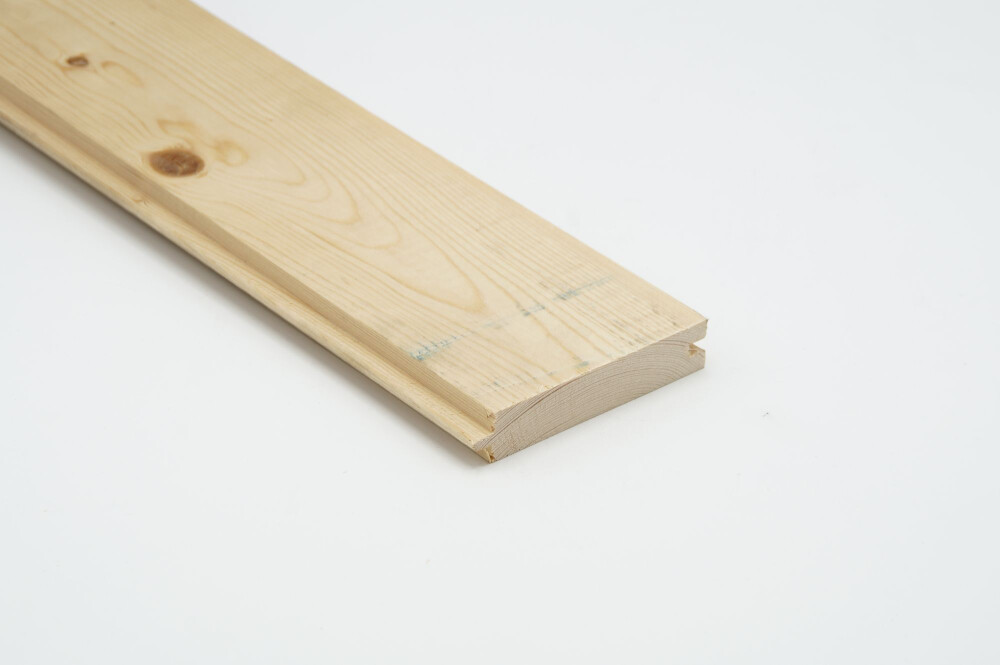 VUREN VLOERDEEL 18MM X 90MM GESCHAAFD