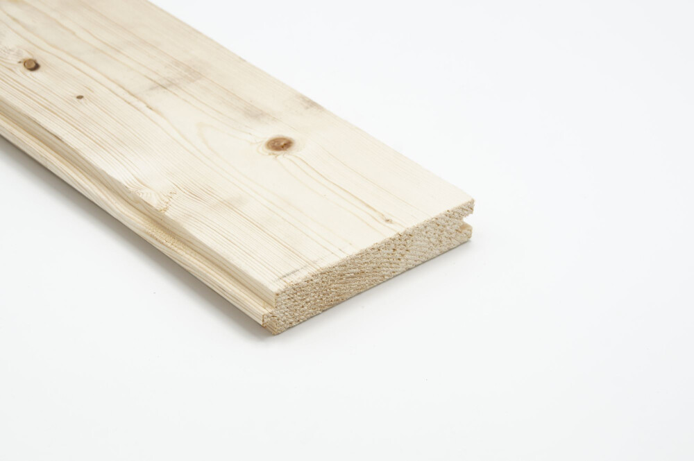 VUREN VLOERDEEL 28MM X 130MM GESCHAAFD