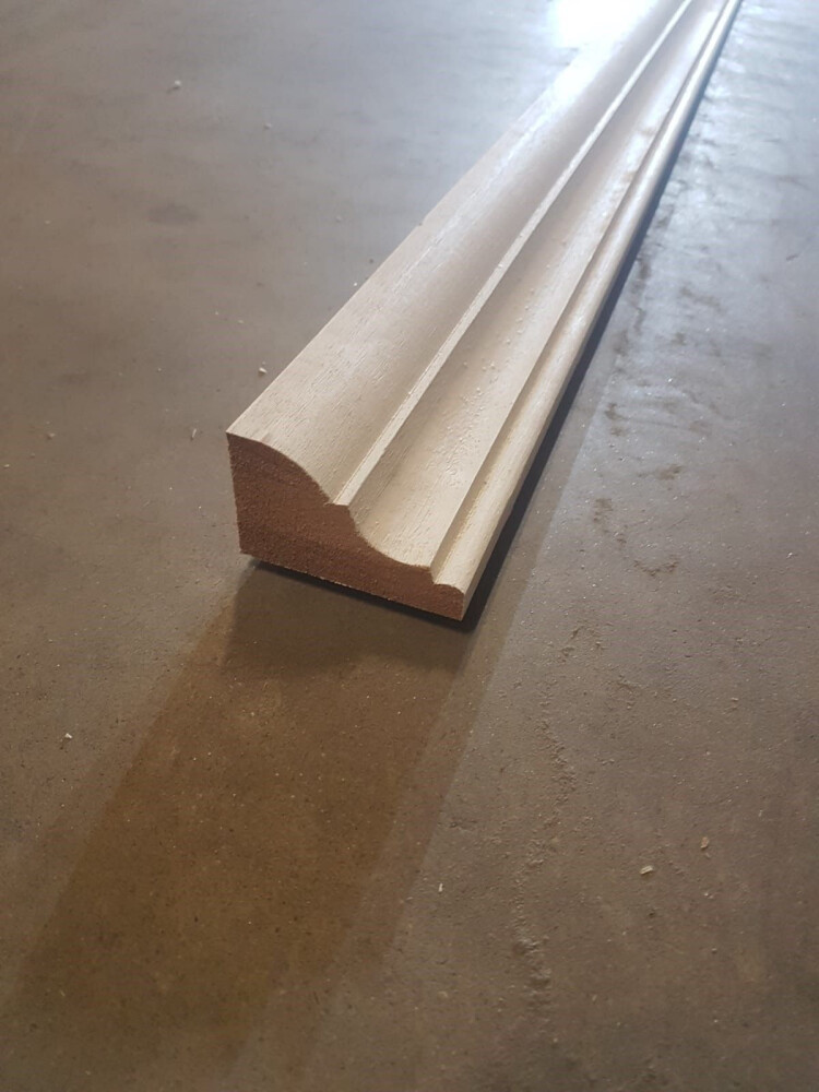 MERANTI KOPLIJST 5 X 8CM NR-101