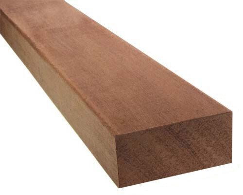 MAHONIE KOZIJNHOUT RONDOM GESCHAAFD 120X144MM