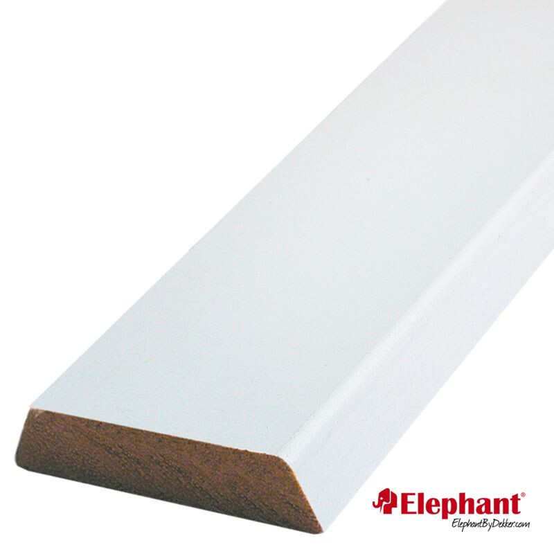 HARDHOUT KOPLAT SCHUIN 13 X 45MM GEGROND