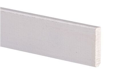 HARDHOUT PLINT RECHT GEGROND 12 X 90MM GEVINGERLAST