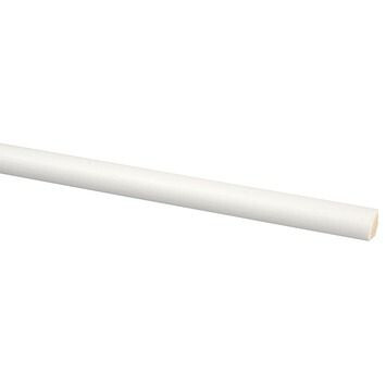 KWARTRONDE LAT GRENEN 13X13 WIT 270CM