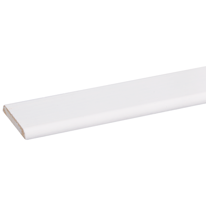 AFDEKLIJST GRENEN 5X37MM WIT 270CM