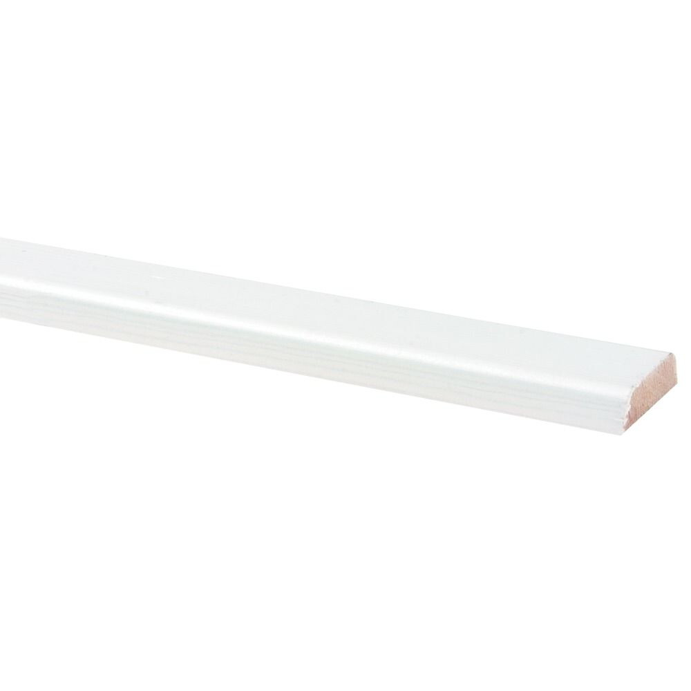 KOPLAT SCHUIN GRENEN 12X45 WIT 270CM