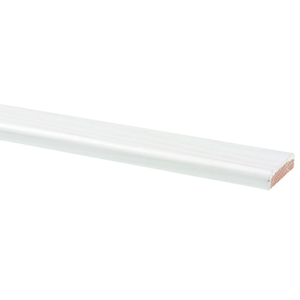 KOPLAT RECHT GRENEN 12X45 WIT 270CM