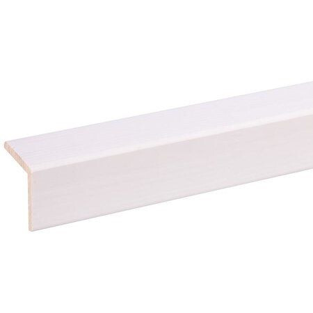 HOEKLAT GRENEN GEGROND 20X20MM WIT 270CM