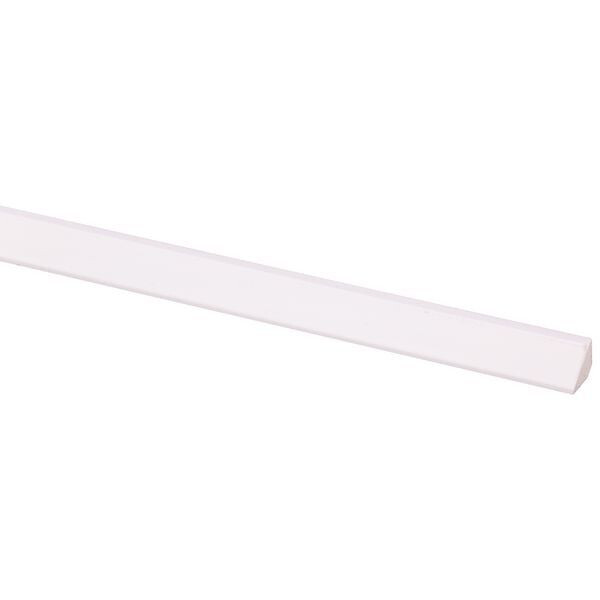 GLASLAT GRENEN GEGROND 9X16MM WIT 270CM