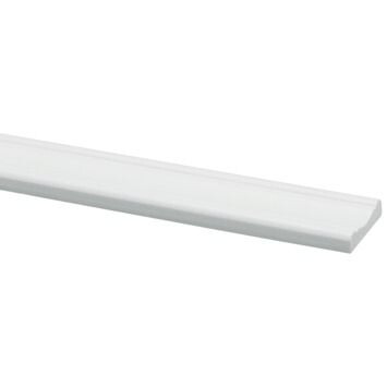 DECORLIJST GRENEN WIT 8X34MM 270CM