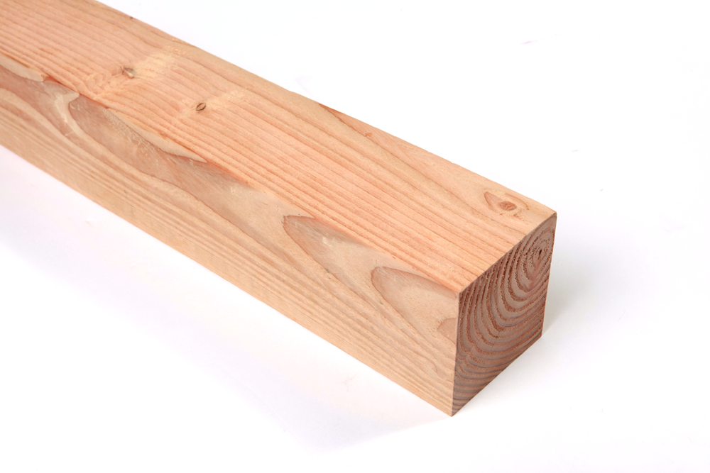 DOUGLAS VERS BEZAAGD 100MM X 100MM X 4000MM