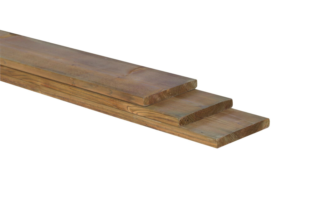 PLANK GESCHAAFD 18 X 140 X 2000MM