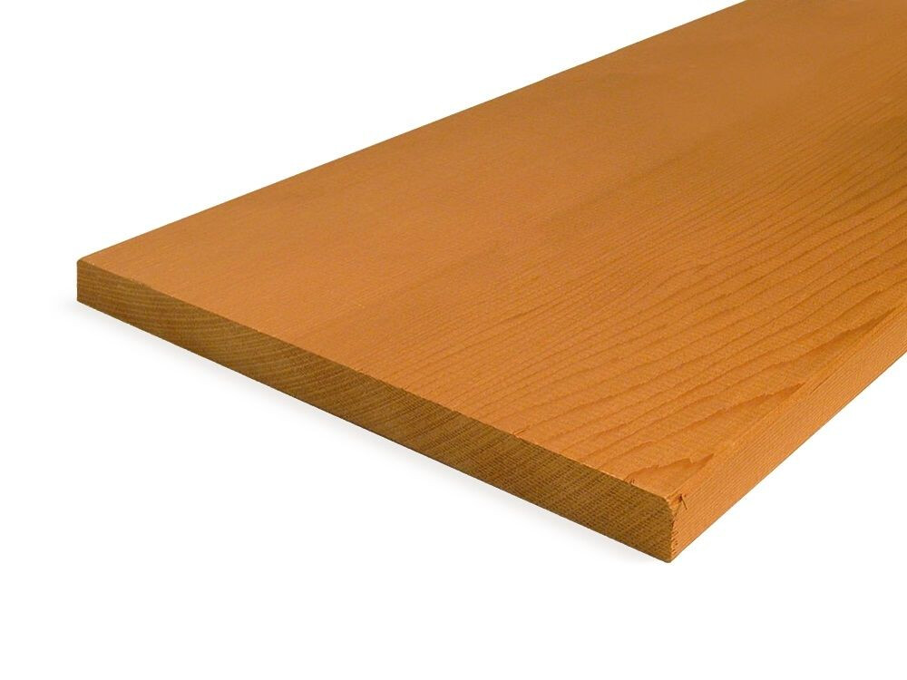 REDCEDAR PLANK GESCHAAFD 18MM X 235MM VOL HOUT