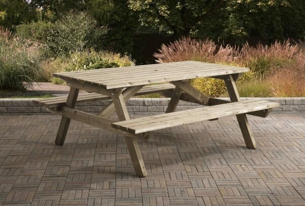 PICKNICKTAFEL (0408) 160 X 180CM