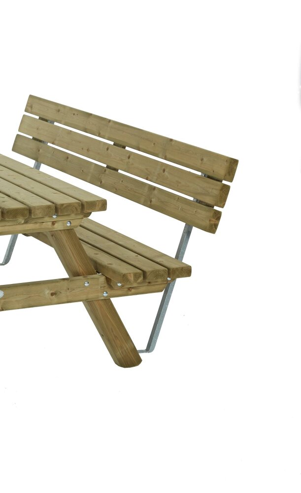 RUGLEUNING VOOR PICKNICKTAFEL 230CM