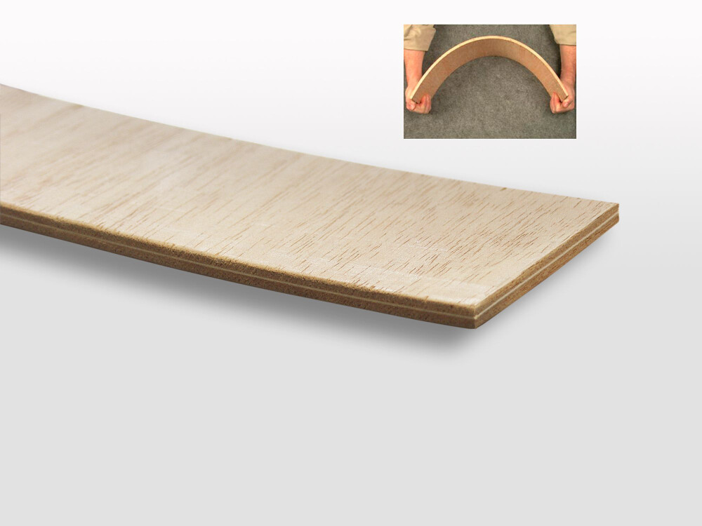 BUIGTRIPLEX LANGS 7MM X 1220MM X 2440MM M2