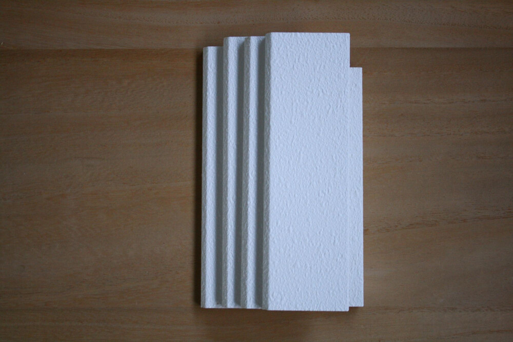 AGNES 1 STEP PLAFONDLIJST STUCCO WIT