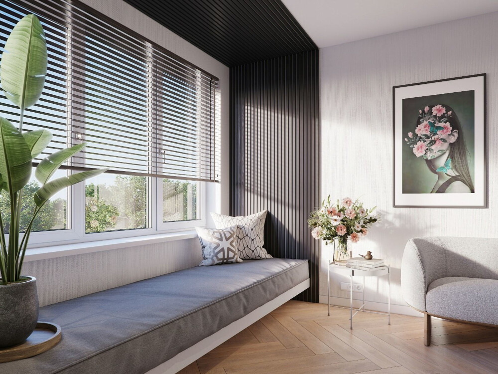 PL DECOWALL AC. ZWART 260X30CM 2ST