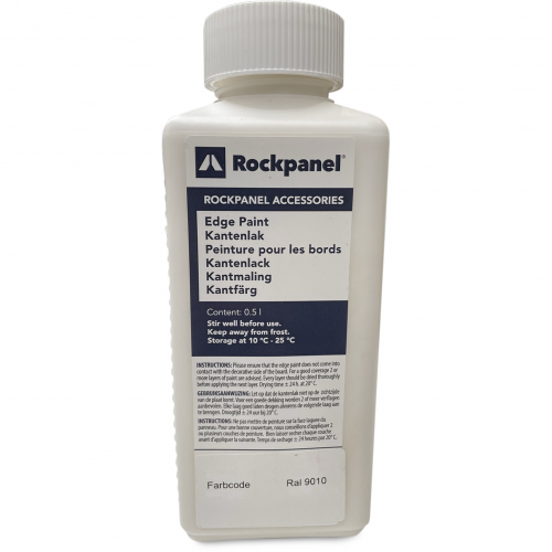 ROCKPANEL KANTENLAK 500ML RAL 9010