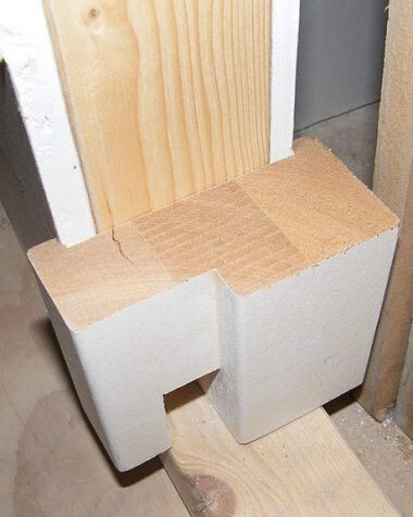 KOZIJN GRENEN 56 X 90MM OPDEK GEGR. 231,4CM