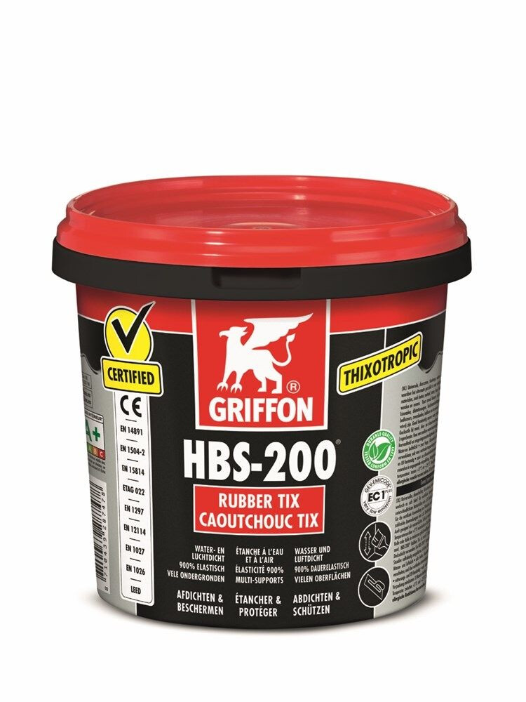 HBS-200 RUBBER TIX 1LTR