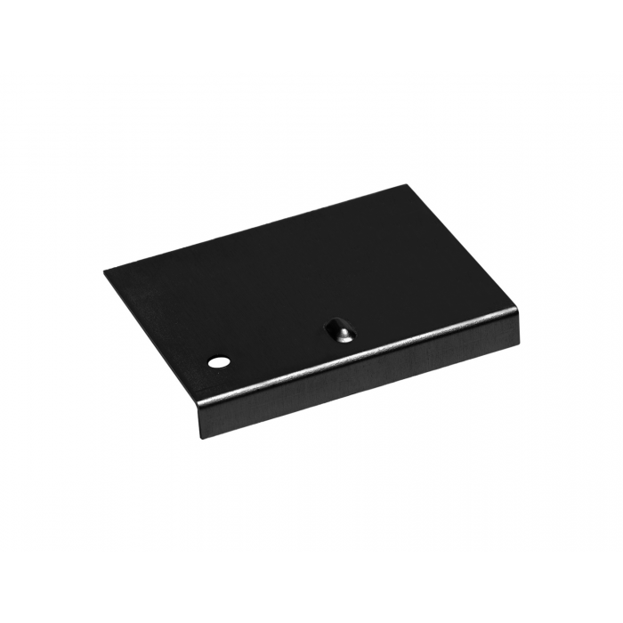 DAKTRIM VERBINDING 60MM ZWART RAL9005