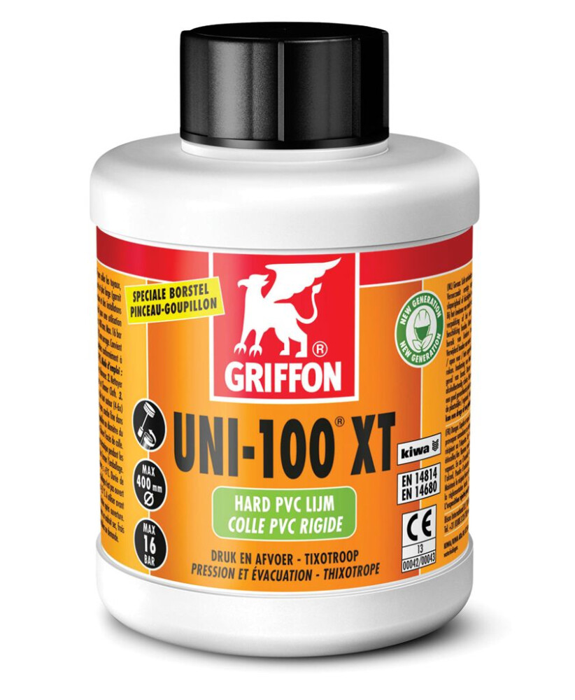 UNI-100 HARD PVC LIJM 250 ML
