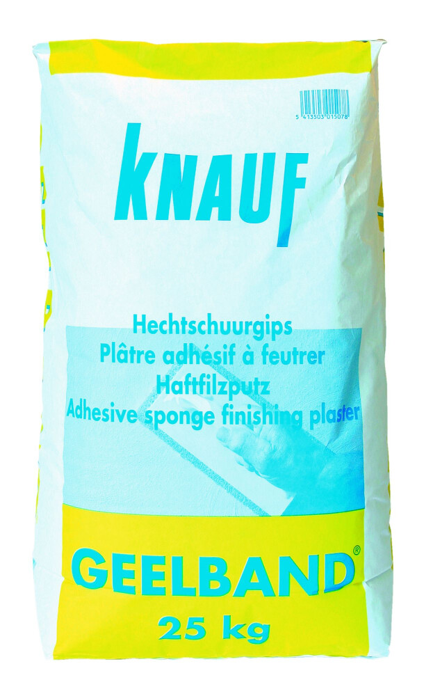 GEELBAND - HECHTPLEISTER ZAK 25 KG