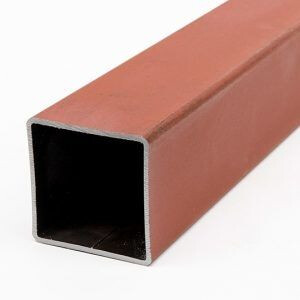 STALEN KOKER 40 X 40 X 4MM GESTRAALD/GEMENIED
