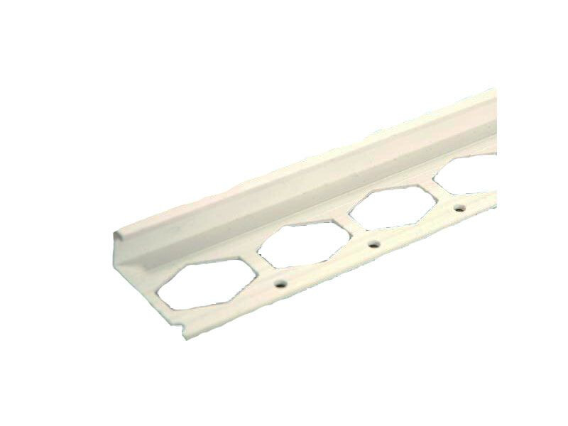 STUCSTOP PVC WIT 6MM L=3METER
