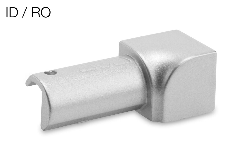 RONDEC-ACG BINNENHOEK ALU CHROOM GLANS ID/RO100ACG