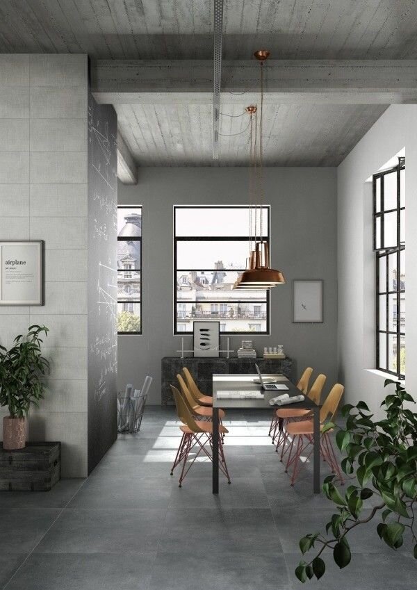 VLOERTEGEL PASTORELLI DARK GREY RTT 80X80